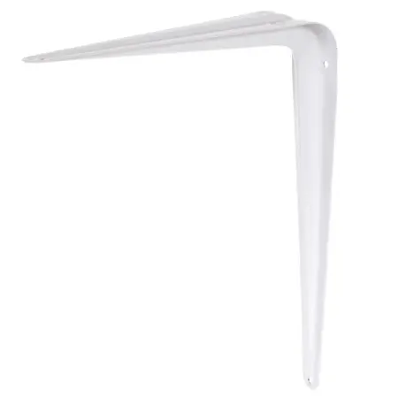 Кронштейн для полки Utility 25x30 см нагрузка до 10 кг металл цвет белый кронштейн для сверла footful