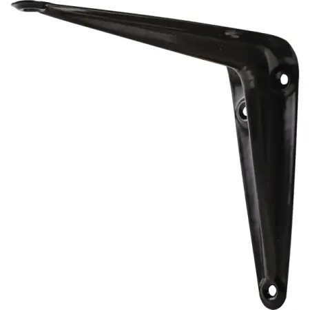 Кронштейн для полки Larvij Utility 10x12.5 см нагрузка до 10 кг металл цвет чёрный елена н пленкина шить легко стильная одежда из трикотажа своими руками