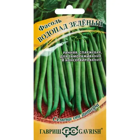 Семена Гавриш фасоль Водопад зеленый семена гавриш бобы борец 10 шт автор