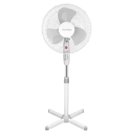 Вентилятор напольный Monlan MF-50TWG 50 Вт цвет белый/серый isfriday турбореактивный вентилятор