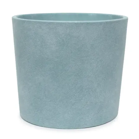 Кашпо для цветов Кедр №3 Ø18 17.9x17.9 см v2.7 л бетон зеленый