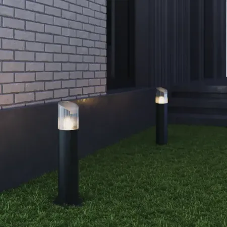 Фонарный столб уличный KREAFORTA Taal 45 см цвет черный настенные светильники kinlams дерево и металл