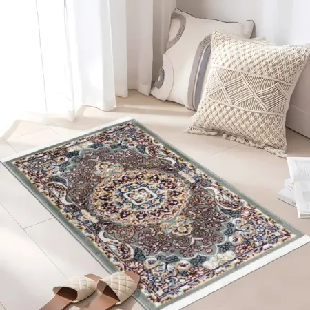 Прикроватный коврик Анатолия 60x110 см полипропилен 84436_11 цвет серый остеонорм мсм максимум витатека табл п о 30