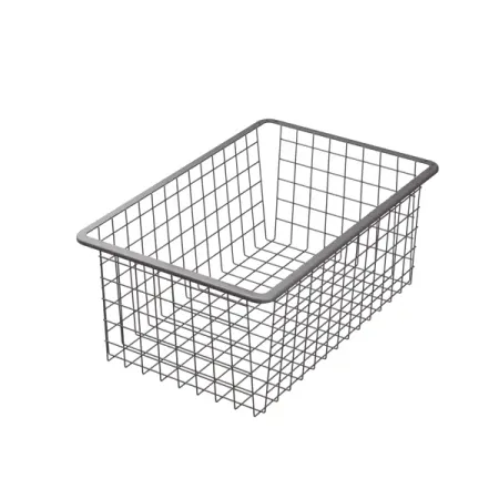 Корзина проволочная Лион 34.2x51.1x18.5 см цвет серый пластиковые пиратские монеты weigao 20 60 шт