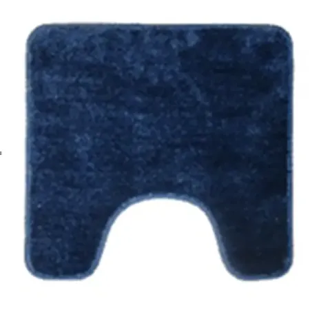 Коврик для туалета в ванную комнату Swensa Presto 45x45 см цвет темно-синий