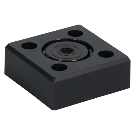 Опора для мебельной ножки круглой 20x55 мм пластик черная опора мебельная 50х27мм м6 регулируемая