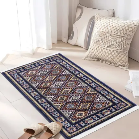 Прикроватный коврик Анатолия 60x110 см полипропилен 84410_33 цвет синий остеонорм мсм максимум витатека табл п о 30