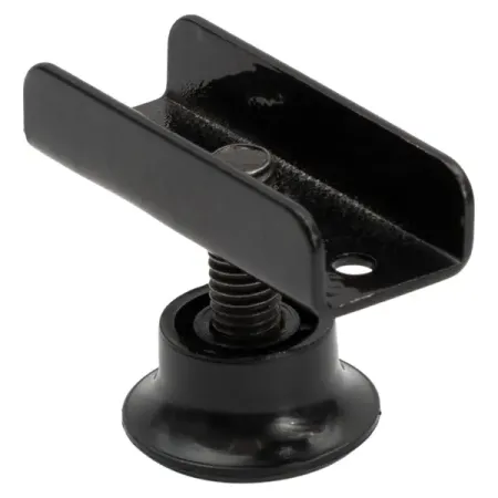 Ножка для мебели круглая 16 мм пластик черная нейлоновые петли для мебели 10 шт