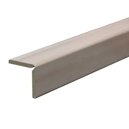 Угол для стеновой панели МДФ ясень айвори 2700x24x24 мм 0.065 м²