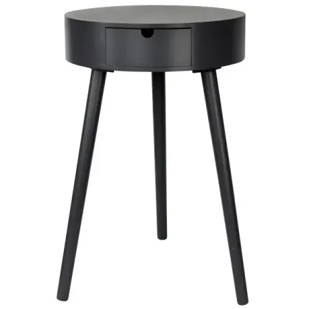 Столик приставной 40x40x61 см черный