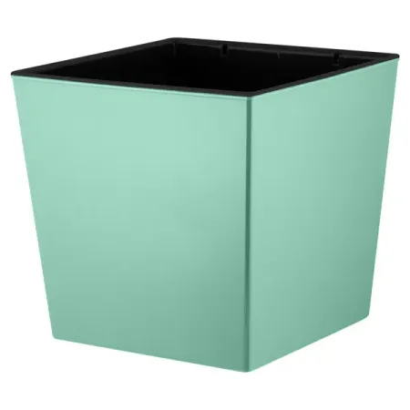 Горшок цветочный Ingreen Cube ø25 см 11.6 л пластик эвкалиптовый рассвет
