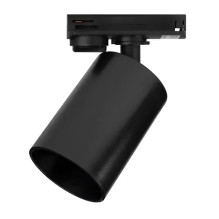 Трековый светильник спот светодиодный Jazzway 36 GU10 15 Вт однофазный 2 м² цвет черный линза для светодиода jllsmcmggx 20 мм 25 градусов