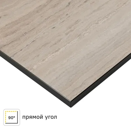 Столешница кухонная Alternative Травертин Римский 240x60x1.6 см HPL-пластик цвет коричнево-бежевый