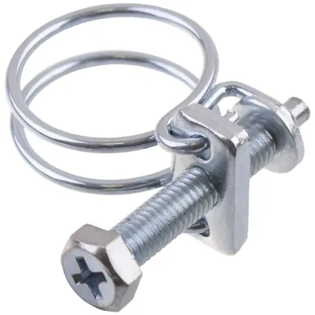 Хомут проволочный оцинкованный 17-20 мм 2 шт металлический проволочный абажур 25 см