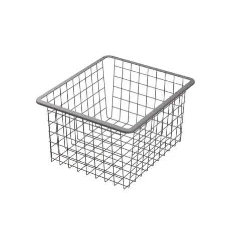 Корзина проволочная Лион 34.2x38.3x18.5 см цвет серый пластиковые пиратские монеты weigao 20 60 шт