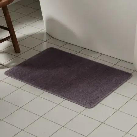 Коврик для ванной Swensa Presto 50x80 см цвет темно-фиолетовый
