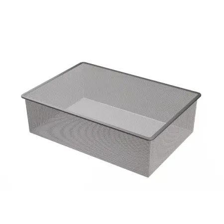 Корзина мелкосетчатая Лион 74.2x51.1x18.5 см цвет серый пластиковые пиратские монеты weigao 20 60 шт