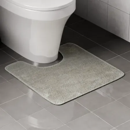 Коврик для туалета Presto 45x45 см цвет темно-серый