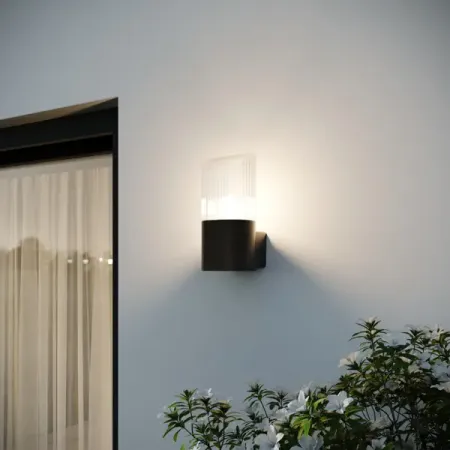 Светильник уличный настенный KREAFORTA Taal IP54 цвет черный