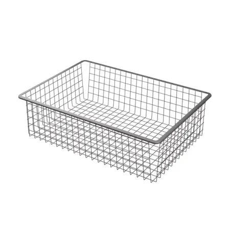 Корзина проволочная Лион 74.2x51.1x18.5 см цвет серый