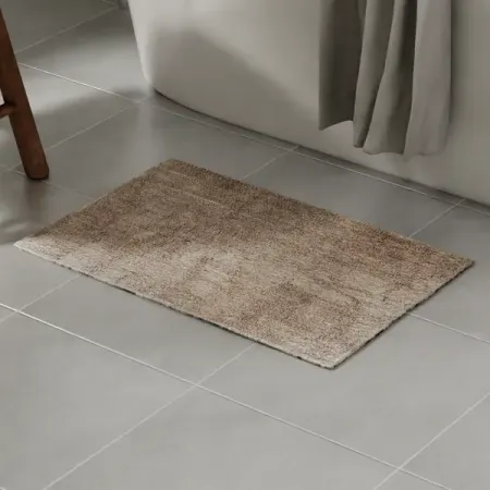 Коврик для ванной Swensa Delhi 40x60 см цвет светло-бежевый