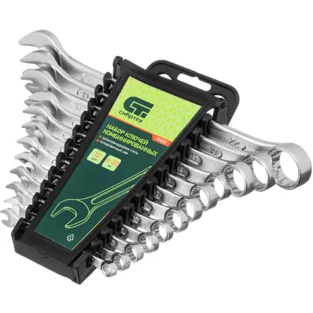 Набор ключей комбинированных Сибртех 15452 6-22 мм, 12 шт.