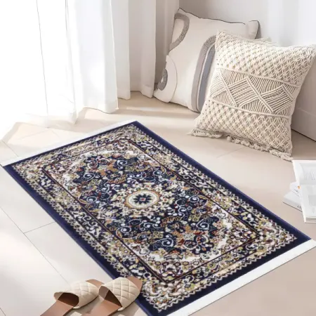 Прикроватный коврик Анатолия 60x110 см полипропилен 84421_33 цвет синий остеонорм мсм максимум витатека табл п о 30