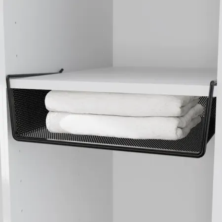 Корзина для шкафа 36x12x35.7 см цвет черный танис грей магия вязания вяжем спицами одежду игрушки и аксессуары из мира гарри поттера официальное издание