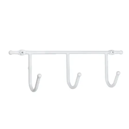 Вешалка Swensa Colors стальная 3 крючка цвет белый леденцы ассорти colors halls холлс 25г 12уп