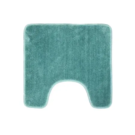 Коврик для туалета в ванную Swensa Presto 45x45 см цвет бирюзовый