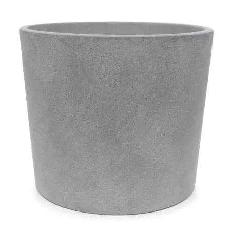 Кашпо для цветов Кедр №3 Ø18 17.9x17.9 см v2.7 л бетон серый