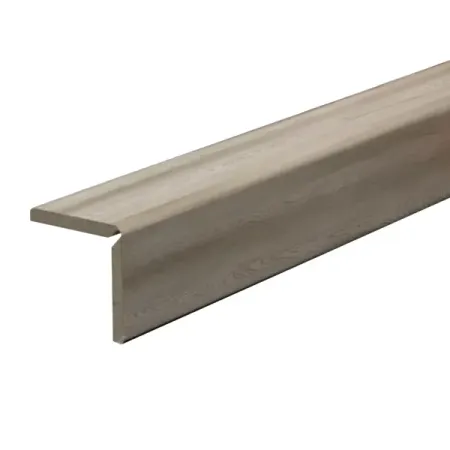 Угол для стеновой панели МДФ дуб грей 2700x24x24 мм 0.065 м²