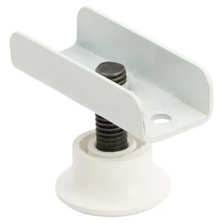 Опора мебельная ⌀65 мм 16 см сталь белая опора мебельная 50х27мм м6 регулируемая