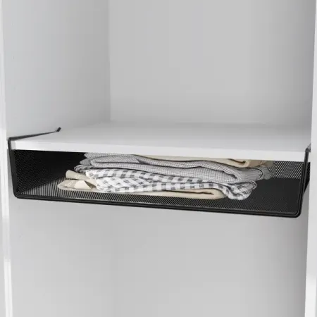 Корзина для шкафа 56x12x35.7 см цвет черный танис грей магия вязания вяжем спицами одежду игрушки и аксессуары из мира гарри поттера официальное издание