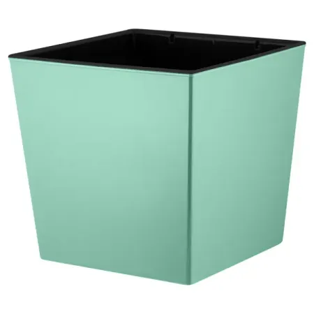 Горшок цветочный Ingreen Cube ø17.7 см 4.2 л пластик эвкалиптовый рассвет