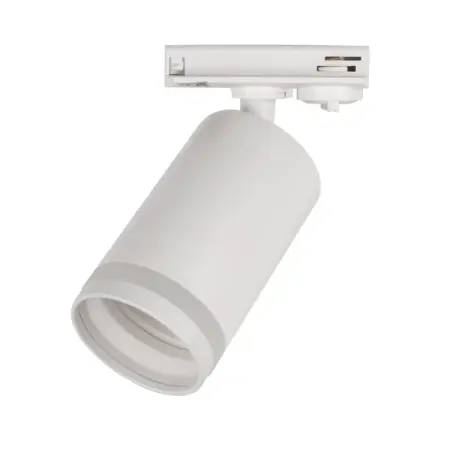 Трековый светильник спот светодиодный Jazzway 38 GU10 15 Вт однофазный 2 м² цвет белый
