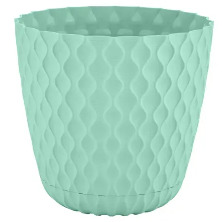 Горшок цветочный Ingreen Spring ø20.5 см 4.7 л пластик эвкалиптовый рассвет
