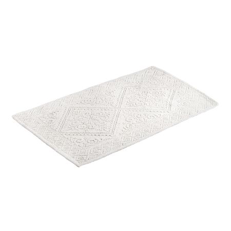 Коврик для ванной белый 80х50 см Zenfort Vintage (103341) людмила ивановна петрова кососимметричные дифференциальные формы законы сохранения основы теории поля