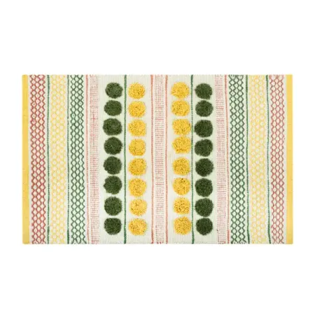 Коврик для ванной Fixsen Lotus 50x80 см цвет зелено-желтый