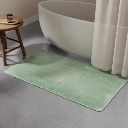 Коврик для ванной Fixsen Family 70x120 см цвет зеленый