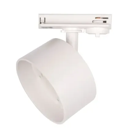 Трековый светильник спот светодиодный Jazzway 30 GX53 15 Вт однофазный 2 м² цвет белый линза для светодиода jllsmcmggx 20 мм 25 градусов