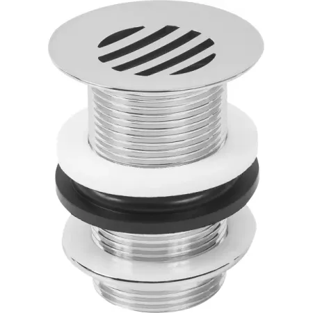 Выпуск для раковины MONLID 40 мм решетка без перелива хром