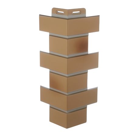 Угол наружный Docke Flemish Premium 443х174 мм жженый желтый