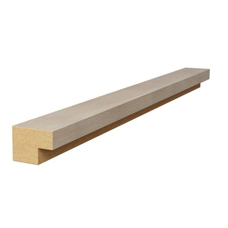 Рейка торцевая для акустических панелей 25х19х2750 мм ясень тирамису
