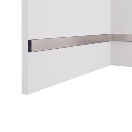 Декоративная рейка из экополимера 30х10х3000 мм Cosca Decor RX010-452 хром матовый чему равна сумма углов многоугольника научно популярные лекции для школьников выпуск 2