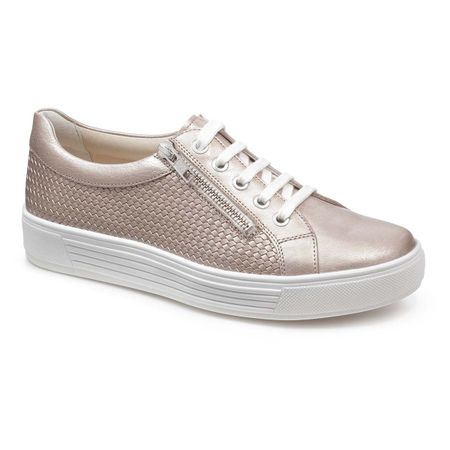 Женские кеды Solidus, Julia, бежевый металлик