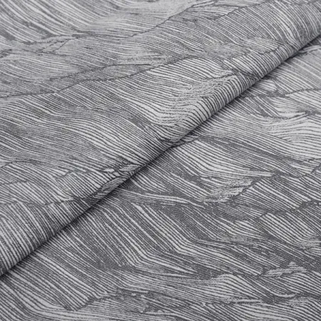 Ткань на отрез блэкаут 280 см цвет графит радужные шторы из полиэстера