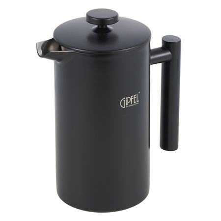 Френч-пресс Gipfel Deluxe Black черный 1000 мл
