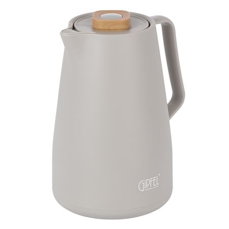 Термос-кофейник Gipfel Velvet 1400 мл серый