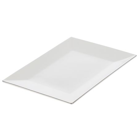 Блюдо сервировочное прямоугольное Gipfel Platinum 26х17 см